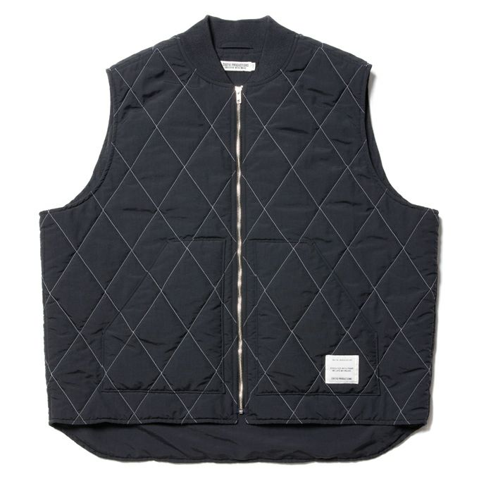 cootie NYLON QUILTING WORK VEST Mサイズ COOTIE PRODUCTIONS NYLON QUILTING WORK VEST | LOCKSTOCK/STLIKE