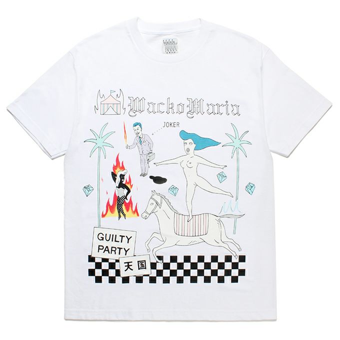 WACKO MARIA 世界平和プロジェクト / CREW NECK T-SHIRT ( TYPE-7 