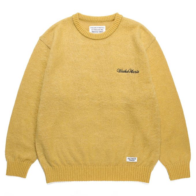 WACKO MARIA MOHAIR CREW NECK SWEATER ( TYPE-2 ) | LOCKSTOCK WACKO MARIA MOHAIR CREW NECK SWEATER ( TYPE-2 ) | LOCKSTOCK