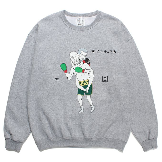 WACKO MARIA 世界平和プロジェクト / CREW NECK SWEAT SHIRT ( TYPE-4 