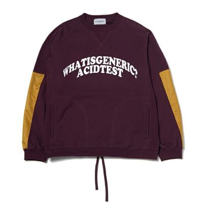 BLACK WEIRDOS ELBOW PATCH CREWNECK SWEATSHIRT | LOCKSTOCK/STLIKE