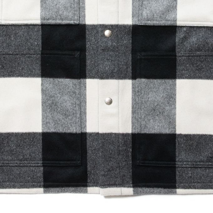 COOTIE PRODUCTIONS BUFFALO CHECK WOOL COVERALL | LOCKSTOCK