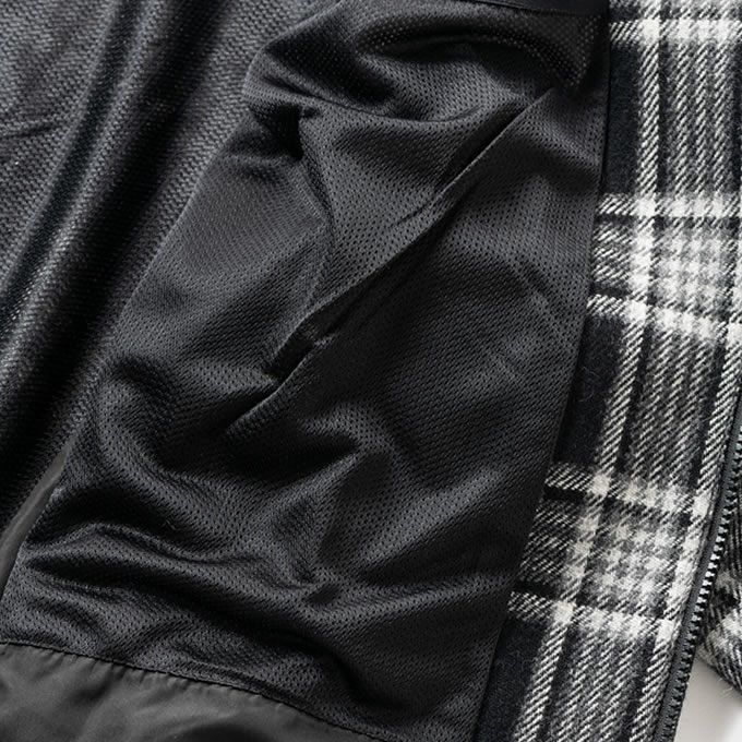 TIGHTBOOTH PRODUCTION PLAID FLANNEL SWING TOP | LOCKSTOCK/STLIKE