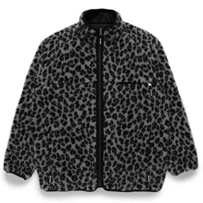 WACKO MARIA REVERSIBLE LEOPARD BOA JACKET | LOCKSTOCK/STLIKE