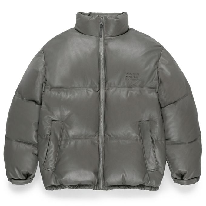 WACKO MARIA LEATHER DOWN JACKET -B- ( TYPE-2 ) | LOCKSTOCK/STLIKE