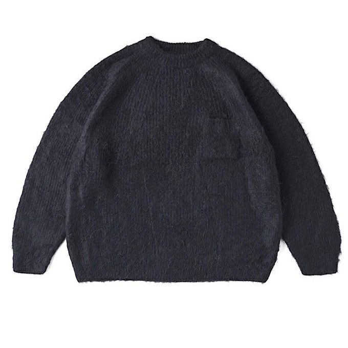 OLD JOE&CO SHAGGY ALPAKA CREW-NECK SWEATER | LOCKSTOCK/STLIKE