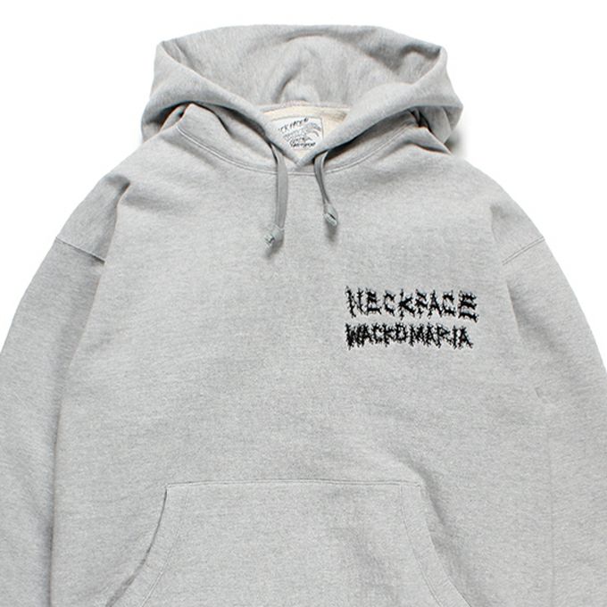 WACKO MARIA, NECK FACE/HEAVY WEIGHT PULLOVER HOODED SWEAT SHIRT