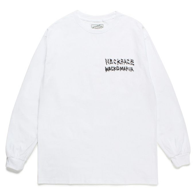 WACKO MARIA NECK FACE / CREW NECK LONG SLEEVE T-SHIRT ( TYPE-2