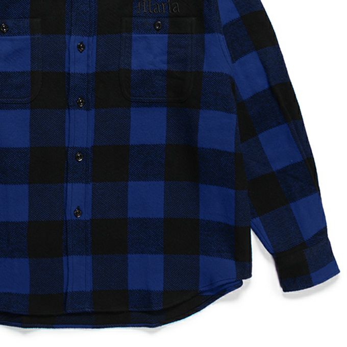 WACKO MARIA FLANNEL REGULAR COLLAR SHIRT ( TYPE-2 ) | LOCKSTOCK/STLIKE