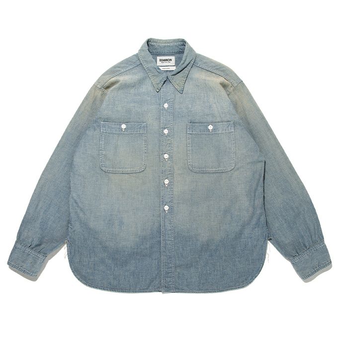 BOWWOW CHAMBRAY SHIRTS SUNBURN AGEING | LOCKSTOCK/STLIKE