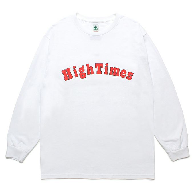 ワコマリアHIGHTIMES / CREW NECK LONG SLEEVE T TIGHT / HIGHTIMES / CREW NECK LONG SLEEVE T-SHIRT（BLACK）