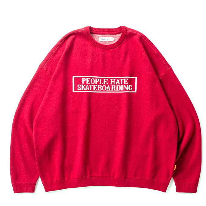 発送 タイトブース PEOPLE HATE SKATE SWEATER | elgalleditor.com