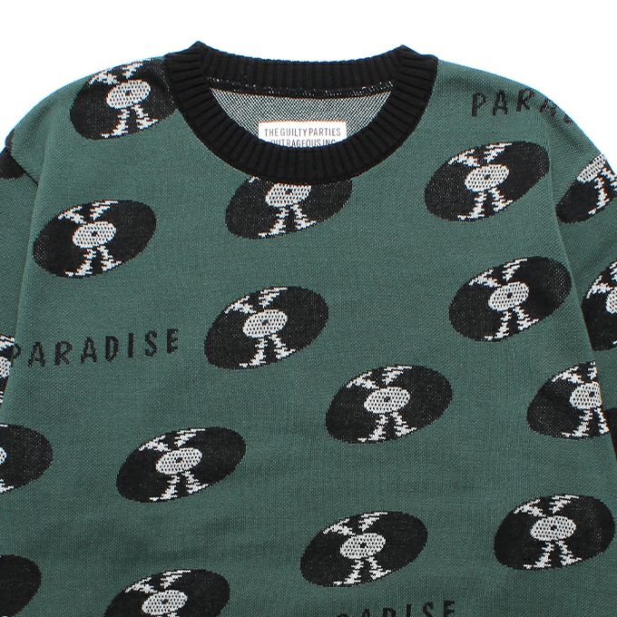 WACKO MARIA TIM LEHI / JACQUARD SWEATER – unexpected store