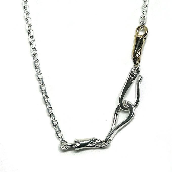 LARRY SMITH INFINITY HOOK CABLE CHAIN S(18K GOLD、SILVER EAGLE HEAD,60cm) |  LOCKSTOCK/STLIKE