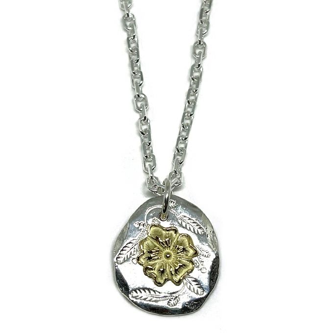 SILVER/18K GOLD