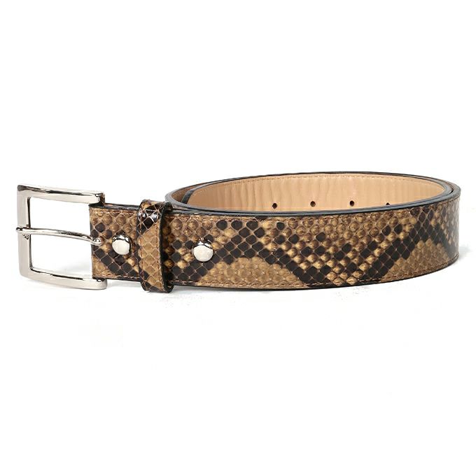 WACKO MARIA PYTHON LEATHER BELT | LOCKSTOCK/STLIKE