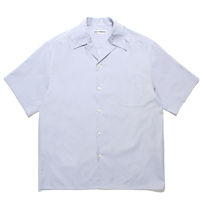 WACKO MARIA TESSITURA MONTI / OPEN COLLAR SHIRT S/S ( TYPE-3 ) |  LOCKSTOCK/STLIKE