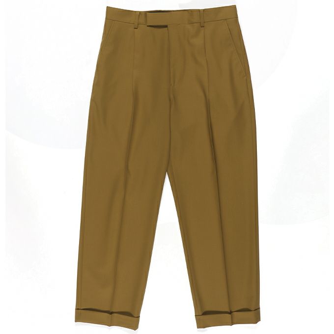 WACKO MARIA DORMEUIL / PLEATED TROUSERS ( TYPE-2