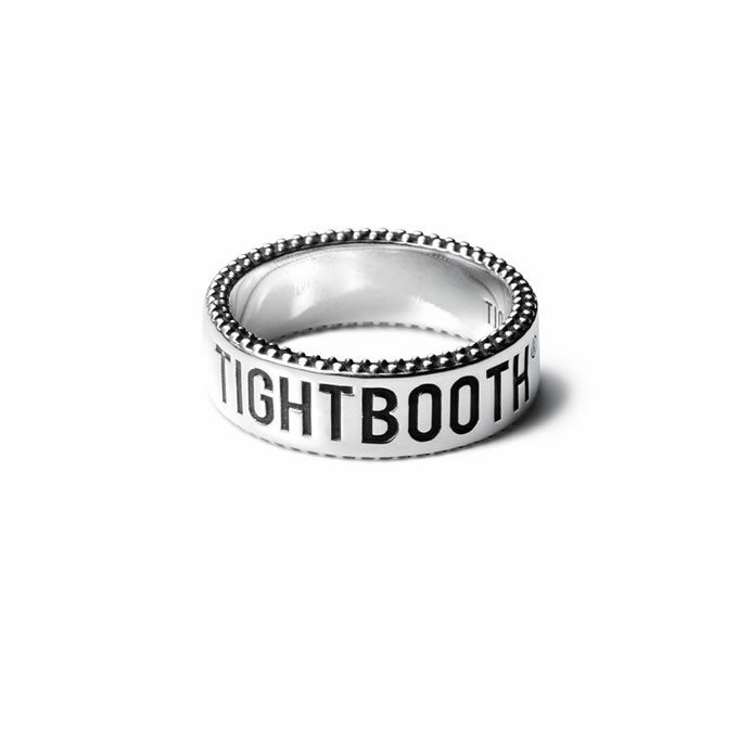 TIGHTBOOTH PRODUCTION LABEL LOGO RING | LOCKSTOCK/STLIKE