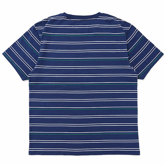 CHALLENGER S/S STRIPE BORDER PKT TEE | LOCKSTOCK/STLIKE