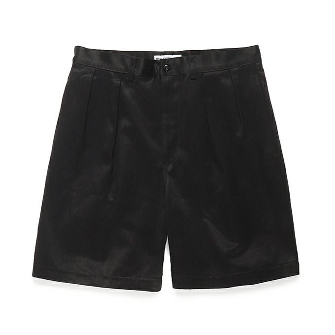 WACKO MARIA DOUBLE PLEATED CHINO SHORT TROUSERS | LOCKSTOCK/STLIKE