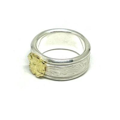 LARRY SMITH KARAKUSA 18K ROSE RING No.93 