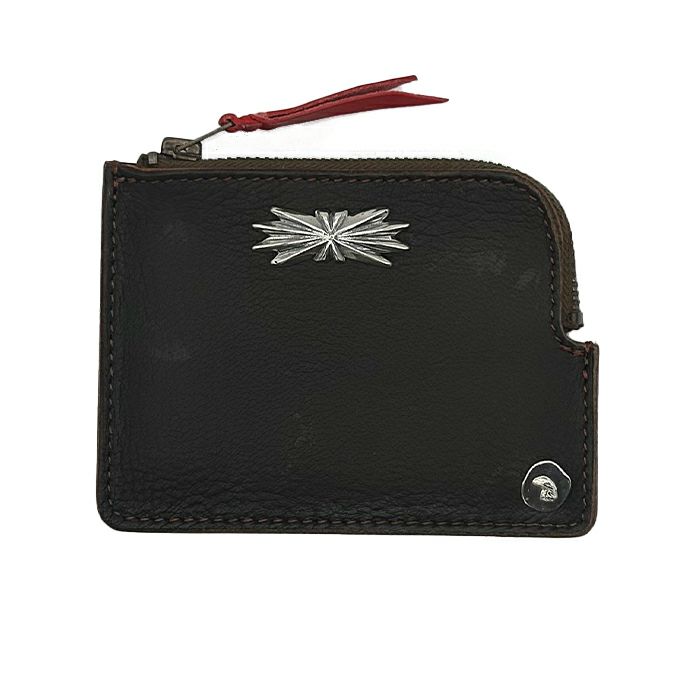Larry Smith ウォレット 中古・古着通販】LARRY SMITH (ラリースミス) DEER SKIN L ZIP WALLET