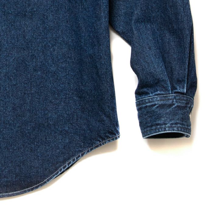 COOTIE PRODUCTIONS 10.5oz DENIM L/S WORK SHIRT | LOCKSTOCK/STLIKE
