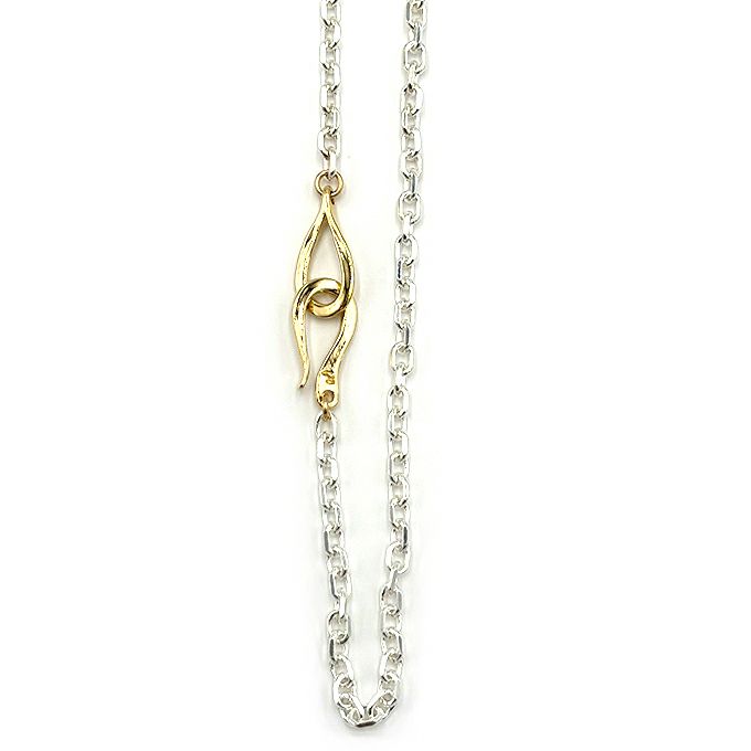 SILVER/18K GOLD