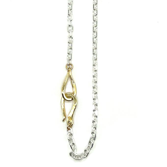 SILVER/18K GOLD