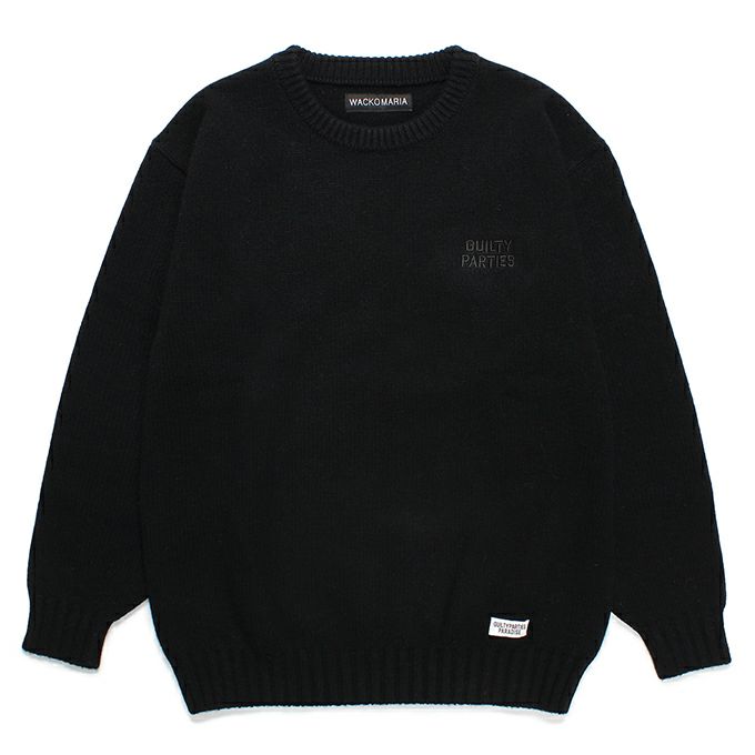 タグ付き WACKO MARIA RIB STITCH SWEATER ニット（WACKO MARIA 