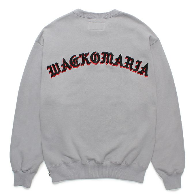 WACKO MARIA MIDDLE WEIGHT CREW NECK SWEAT SHIRT ( TYPE-2