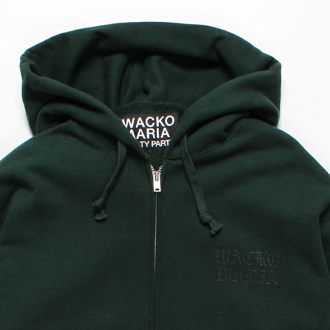 WACKO MARIA HEAVY WEIGHT FULL ZIP HOODED SWEAT SHIRT ( TYPE WACKO MARIA HEAVY WEIGHT FULL ZIP HOODED SWEAT SHIRT ( TYPE