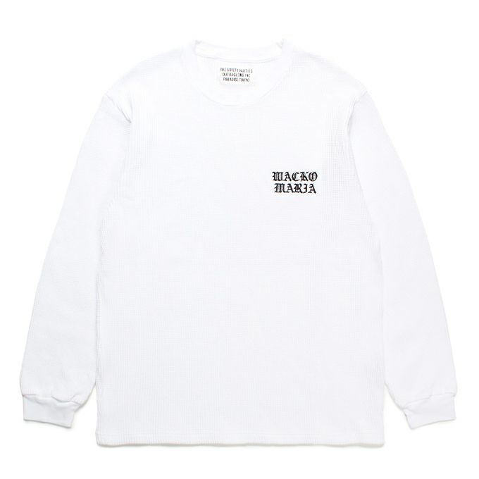 WACKO MARIA, THERMAL CREW NECK SHIRT ( TYPE-2 )