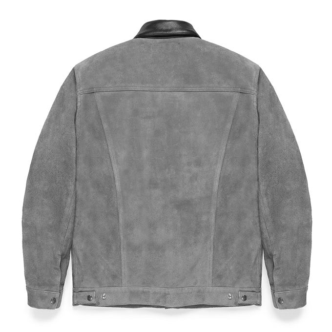 WACKO MARIA SUEDE LEATHER TRUCKER JACKET | LOCKSTOCK/STLIKE