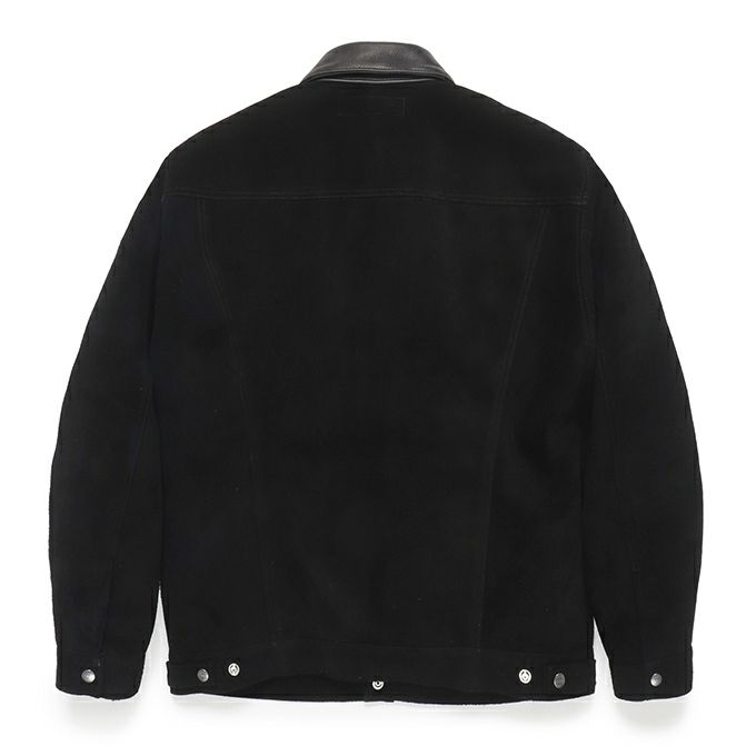 WACKO MARIA SUEDE LEATHER TRUCKER JACKET | LOCKSTOCK/STLIKE