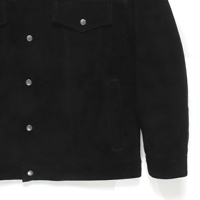 WACKO MARIA SUEDE LEATHER TRUCKER JACKET | LOCKSTOCK/STLIKE