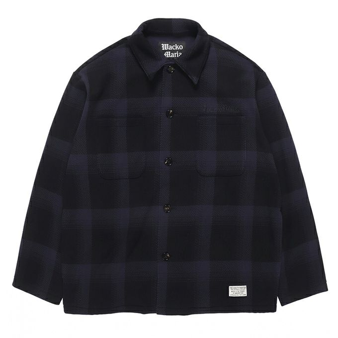 WACKO MARIA CHECK FLEECE SHIRT JACKET ( TYPE-2 ) | LOCKSTOCK/STLIKE