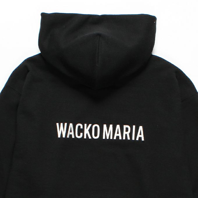 XL黒【WACKOMARIA】DELUXE CREW SWEAT／新品／送料込 WACKO MARIA/WOLF'S HEAD / HEAVY WEIGHT SWEAT SHIRT（BLACK