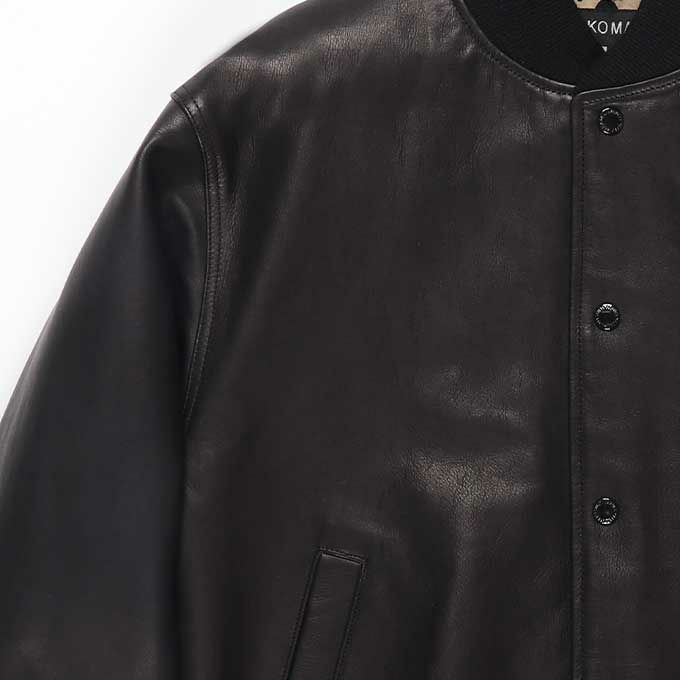 WACKO MARIA LEATHER VARSITY JACKET -A- ( TYPE-2 WACKO MARIA LEATHER VARSITY JACKET -A- ( TYPE-2