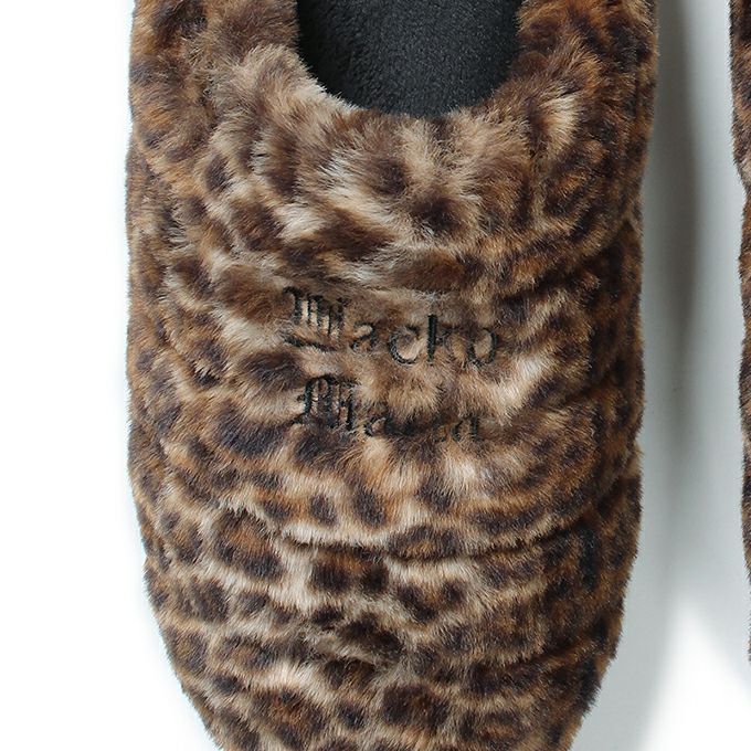 WACKO MARIA NANGA / SUBU / LEOPARD FUR AORORA WINTER SANDALS  