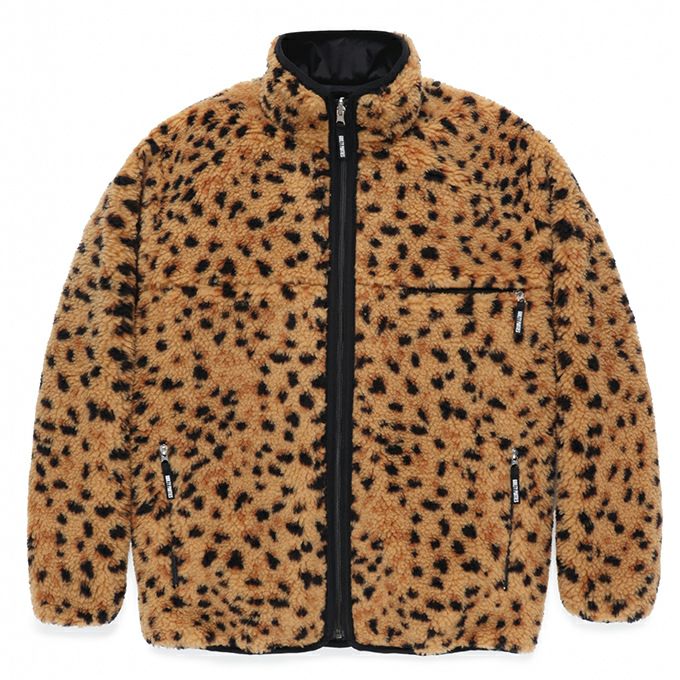 WACKO MARIA REVERSIBLE LEOPARD BOA FLEECE JACKET | LOCKSTOCK/STLIKE 