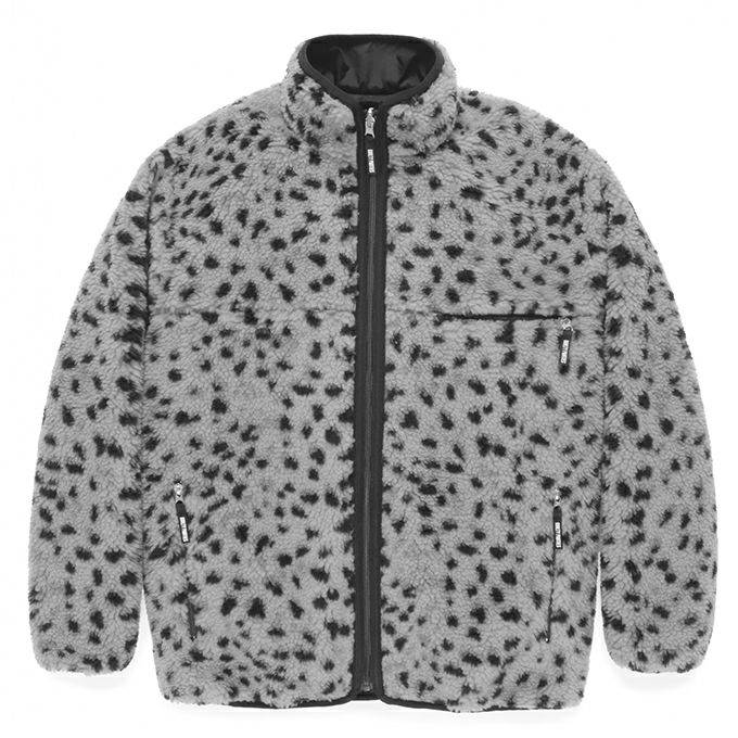 WACKO MARIA REVERSIBLE LEOPARD BOA FLEECE JACKET | LOCKSTOCK