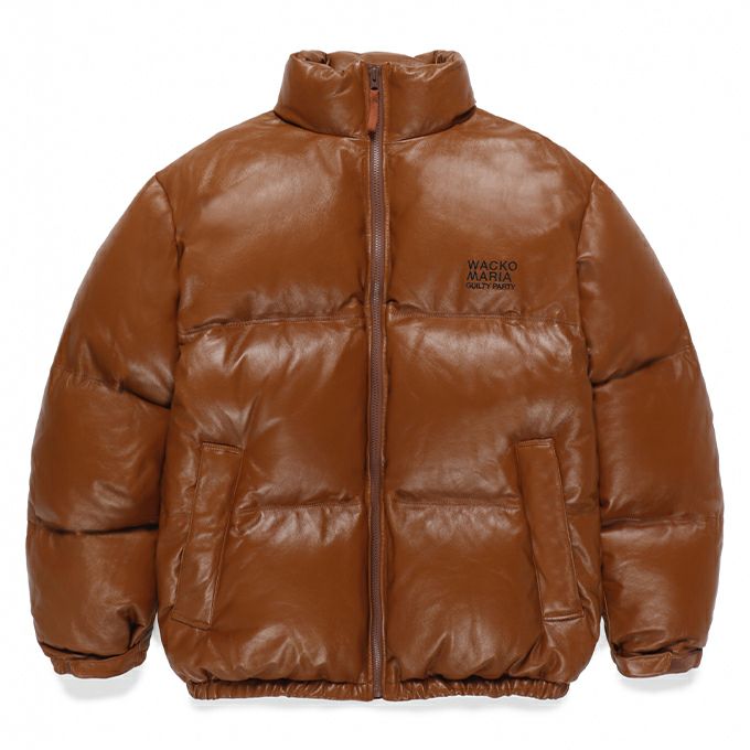 WACKO MARIA LEATHER DOWN JACKET ( TYPE-1 ) | LOCKSTOCK/STLIKE