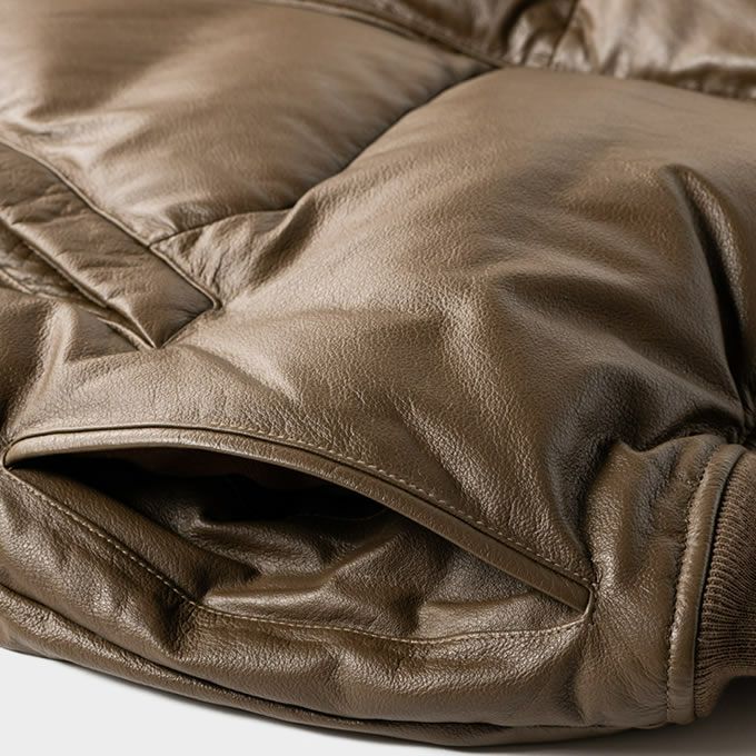 TIGHTBOOTH PRODUCTION TBKB / LEATHER MA-1 DOWN JKT | LOCKSTOCK/STLIKE