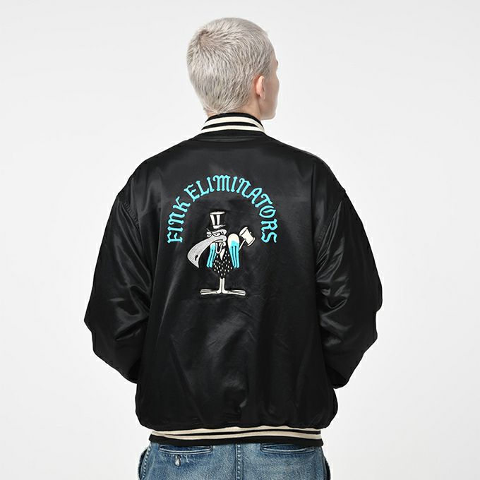 BOWWOW SKETCH FINK ELIMINATORS SATIN JKT | LOCKSTOCK/STLIKE