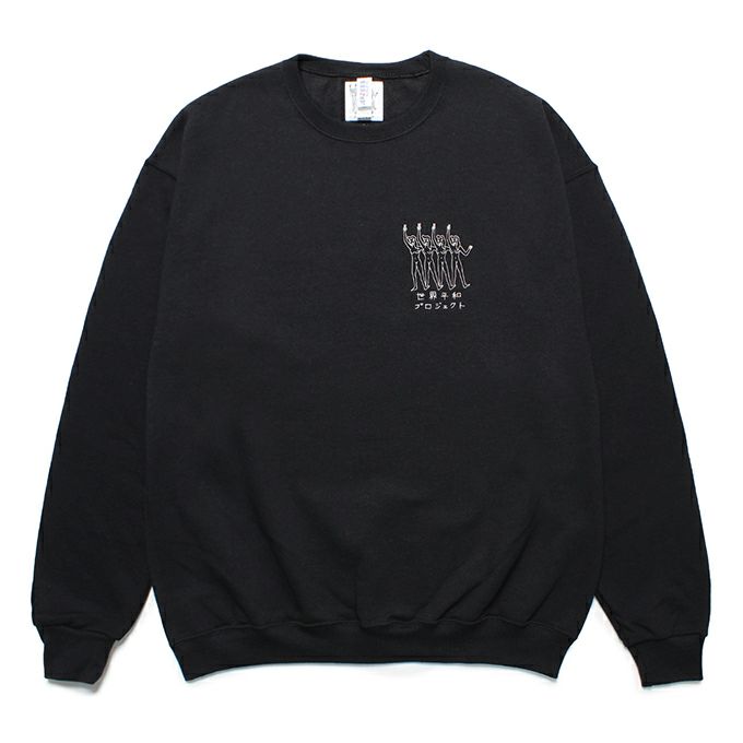 WACKO MARIA 世界平和プロジェクト / CREW NECK SWEAT SHIRT