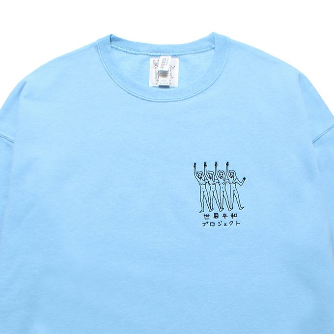 黒XL【WACKOMARIA】世界平和PJT SWEAT／新品タグ付／送料込 ヘビーウエイトスウェットパーカー タイプ2 24FW-WMC-SS04