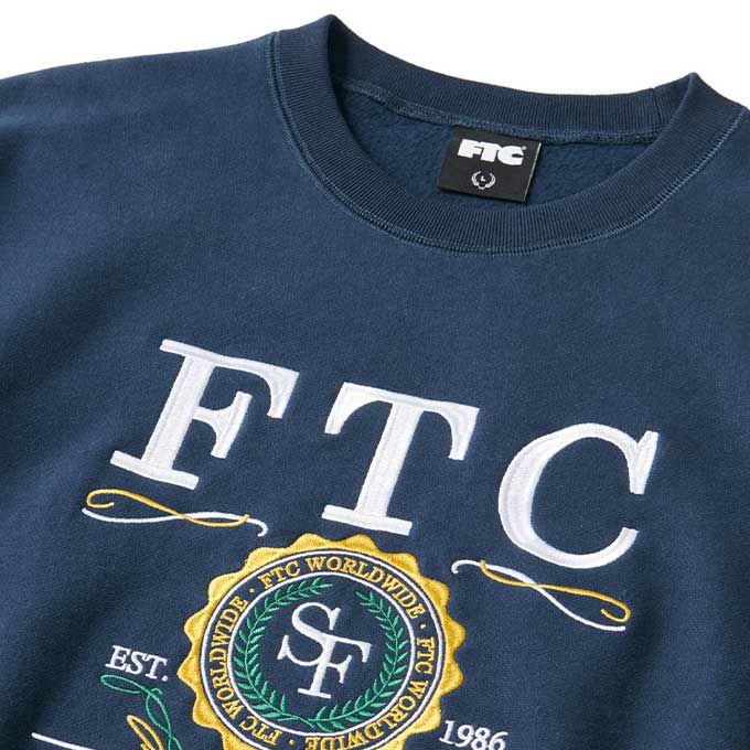 FTC UNIVERSITY CREW NECK | LOCKSTOCK/STLIKE