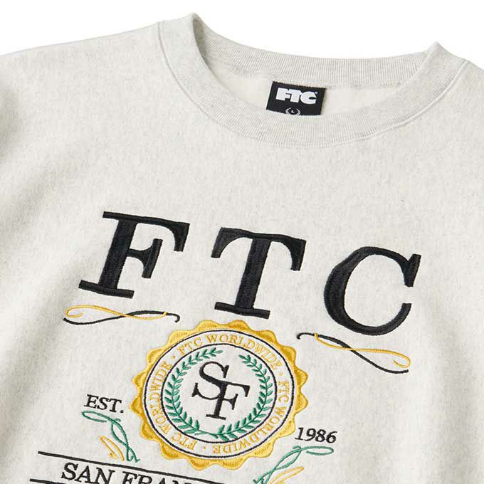 FTC UNIVERSITY CREW NECK | LOCKSTOCK/STLIKE